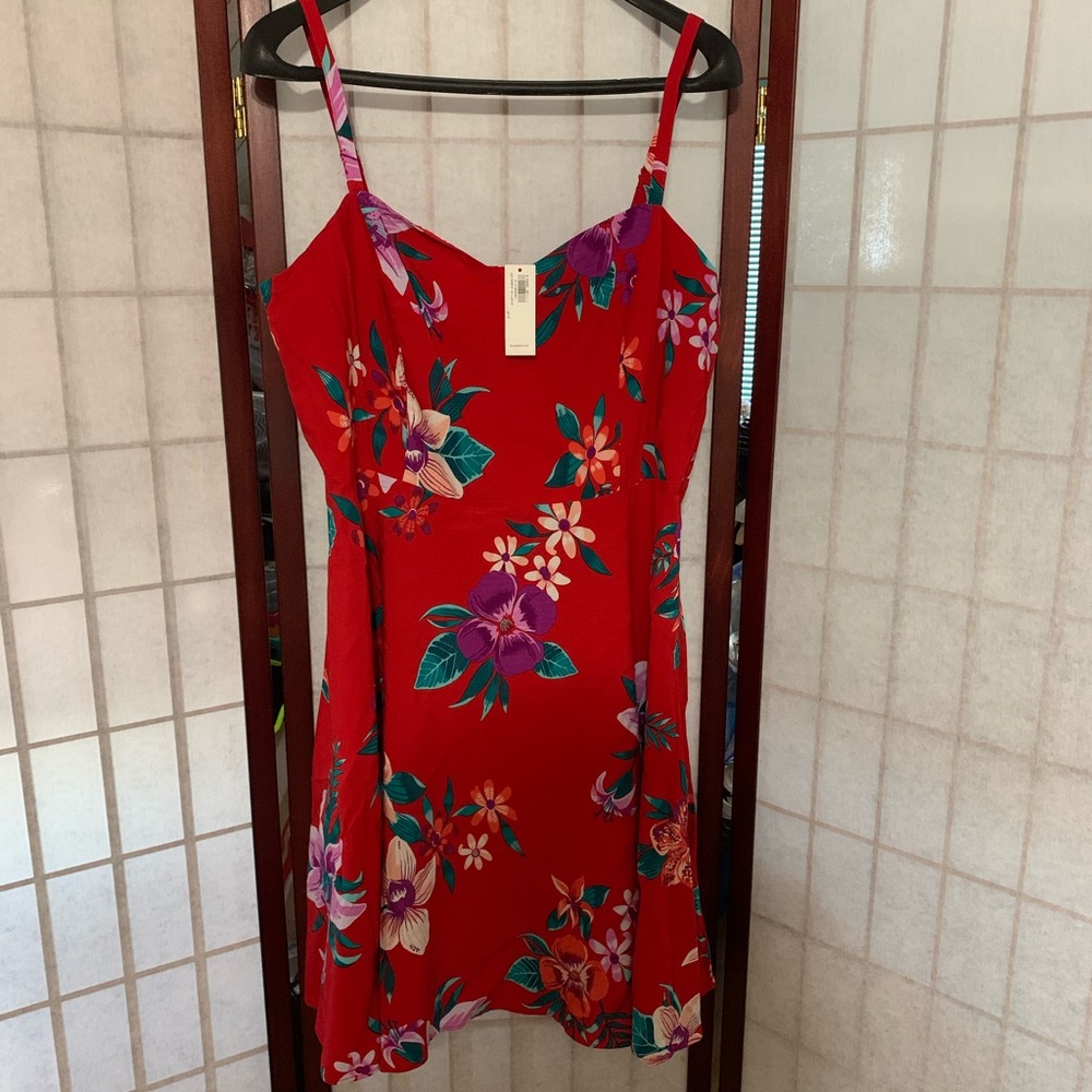 Ladies Old Navy Red Sundress